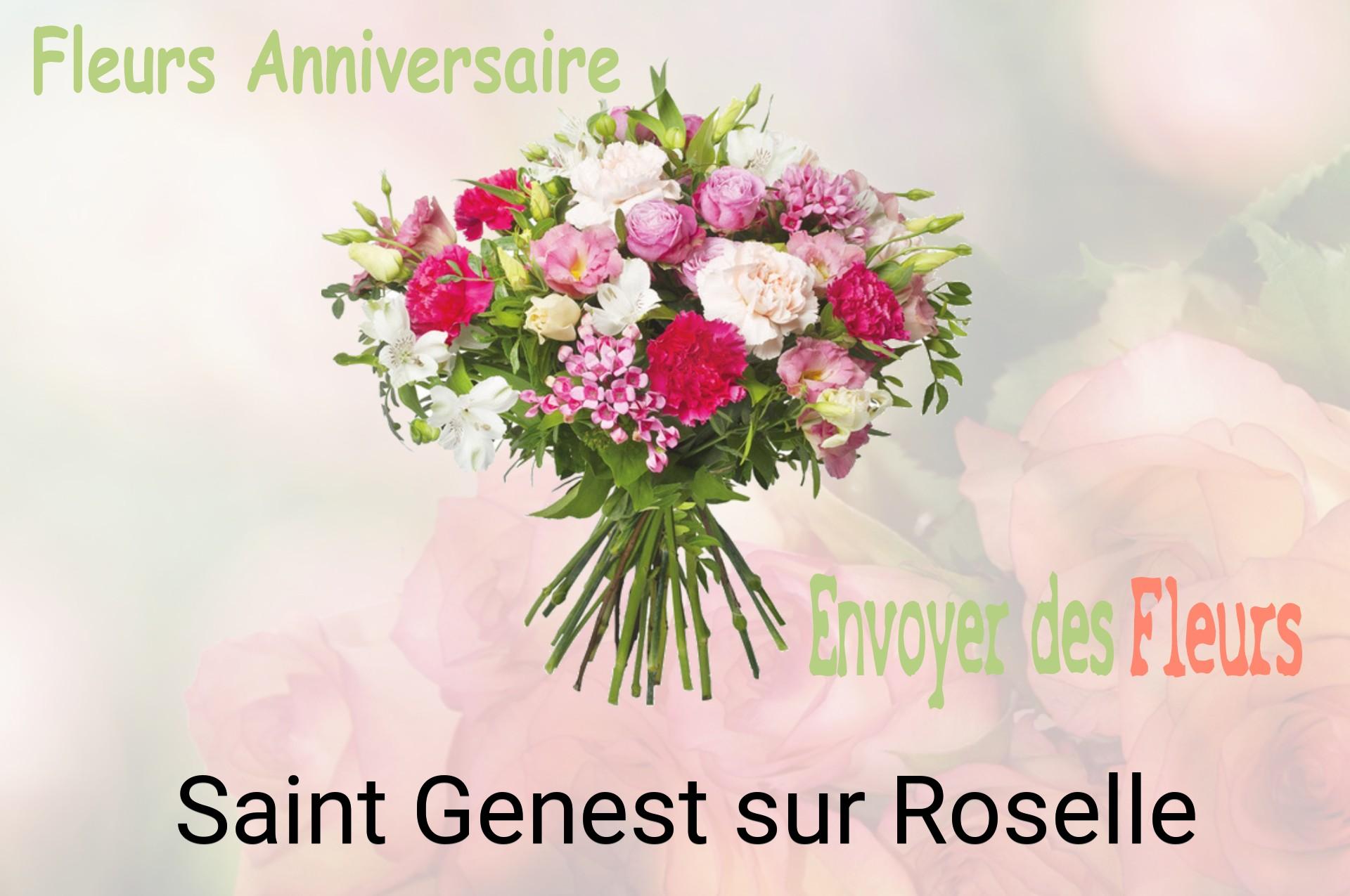 Bouquet de fleurs d’anniversaire livré à Saint-Genest-sur-Roselle