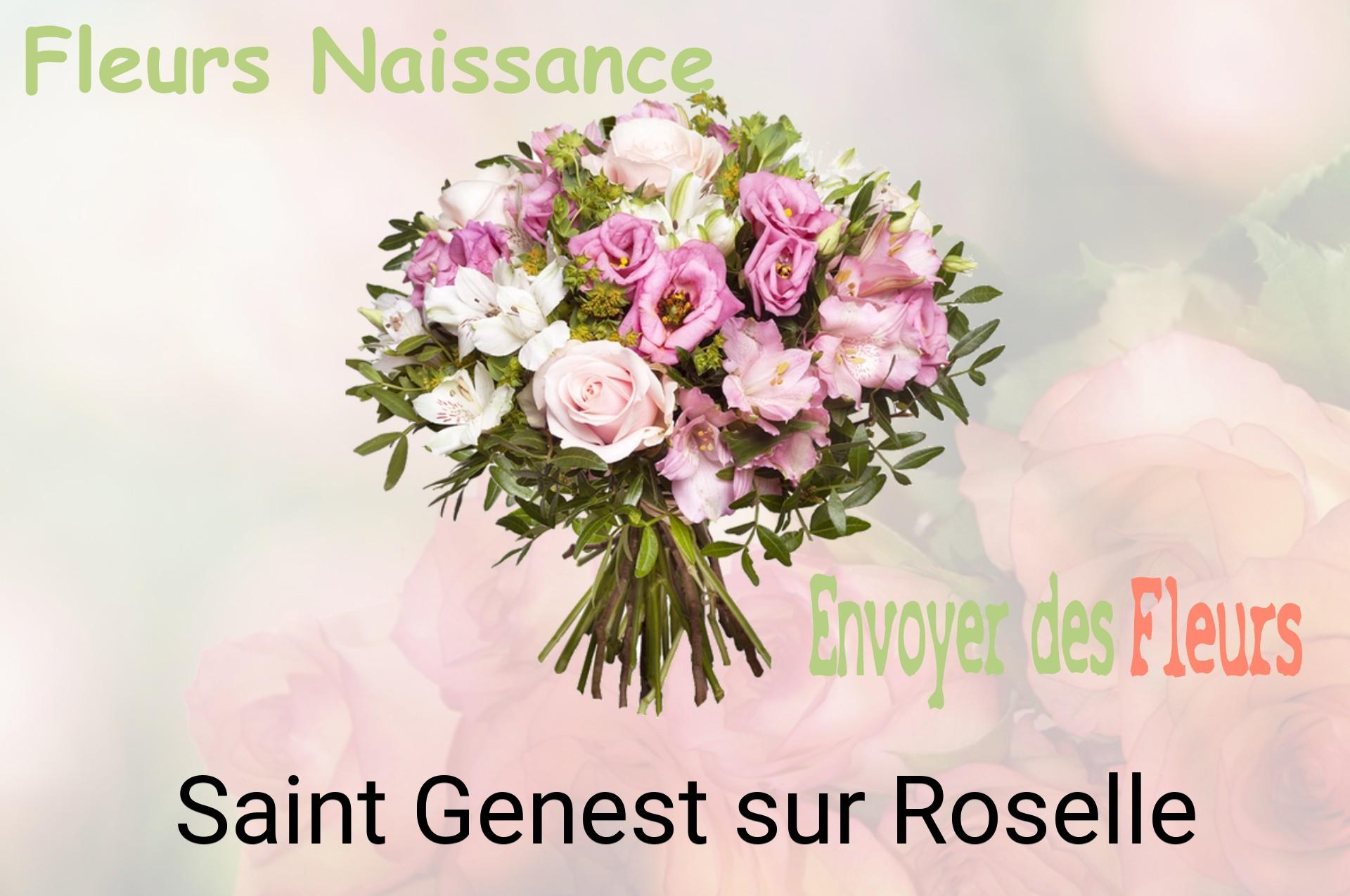 Bouquet de fleurs de naissance livré à Saint-Genest-sur-Roselle